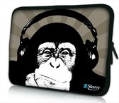 Sleevy 10 laptop/tablet hoes chimpansee - tablet sleeve - sleeve - universeel