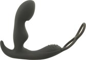 MaxxJoy Prostaat Vibrator - met Cockring - magnetische USB lader - zwart