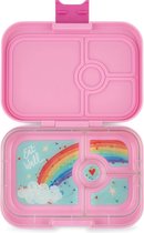 Yumbox Panino - lekvrije Bento box broodtrommel - 4 vakken - Power roze / Rainbow tray