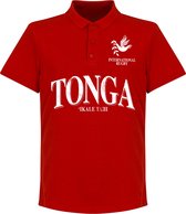 Tonga Rugby Polo - Rood - XXL