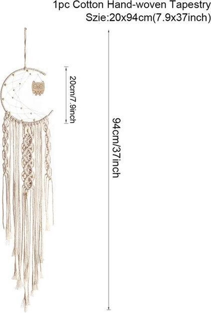 Grote macramé plantenhanger kralen – Art of Europe Grote macramé plantenhanger kralen – Art of Europe