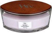 Woodwick Heartwick Flame Ellipse Geurkaars - Wild Violet