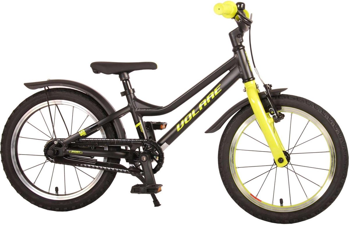 Volare Blaster Kinderfiets - Jongens - 16 inch - Zwart Groen - Prime  Collection | bol.com
