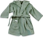 Funnies badjas stone green | funnies badjas | badjas 0-1 jaar | 100% zuivere katoen, badstof | baby | na het zwemmen | na het douchen