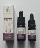 TIJDELIJK 20% KORTING - BIOLEAVES - 15% Full spectrum CBD olie 5ml