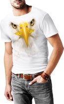 American eagle - T-shirt - Heren - Maat XL - Wit