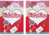 Cartes de Saint Valentin de Luxe 2 pièces - VAL-010