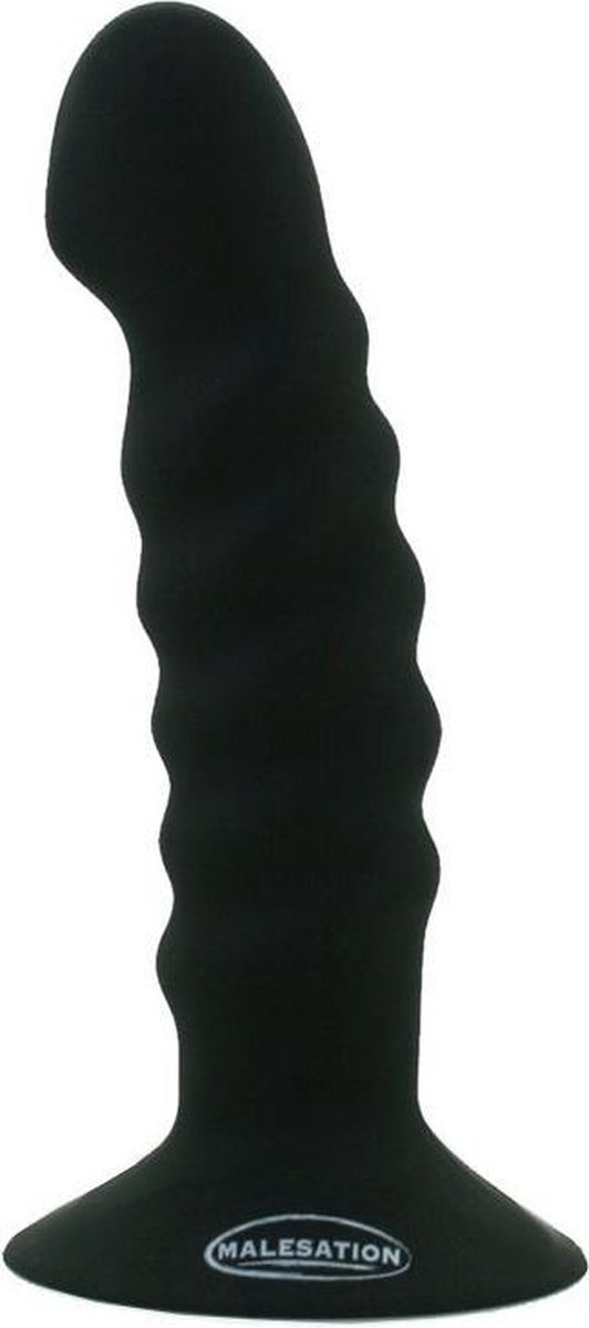 Malesation Anaal Dildo 13,6 x 3,6 cm OLLY - S - Zwart
