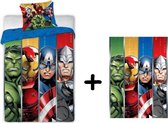 The Avengers dekbedovertrek + fleecedeken PROMOpack