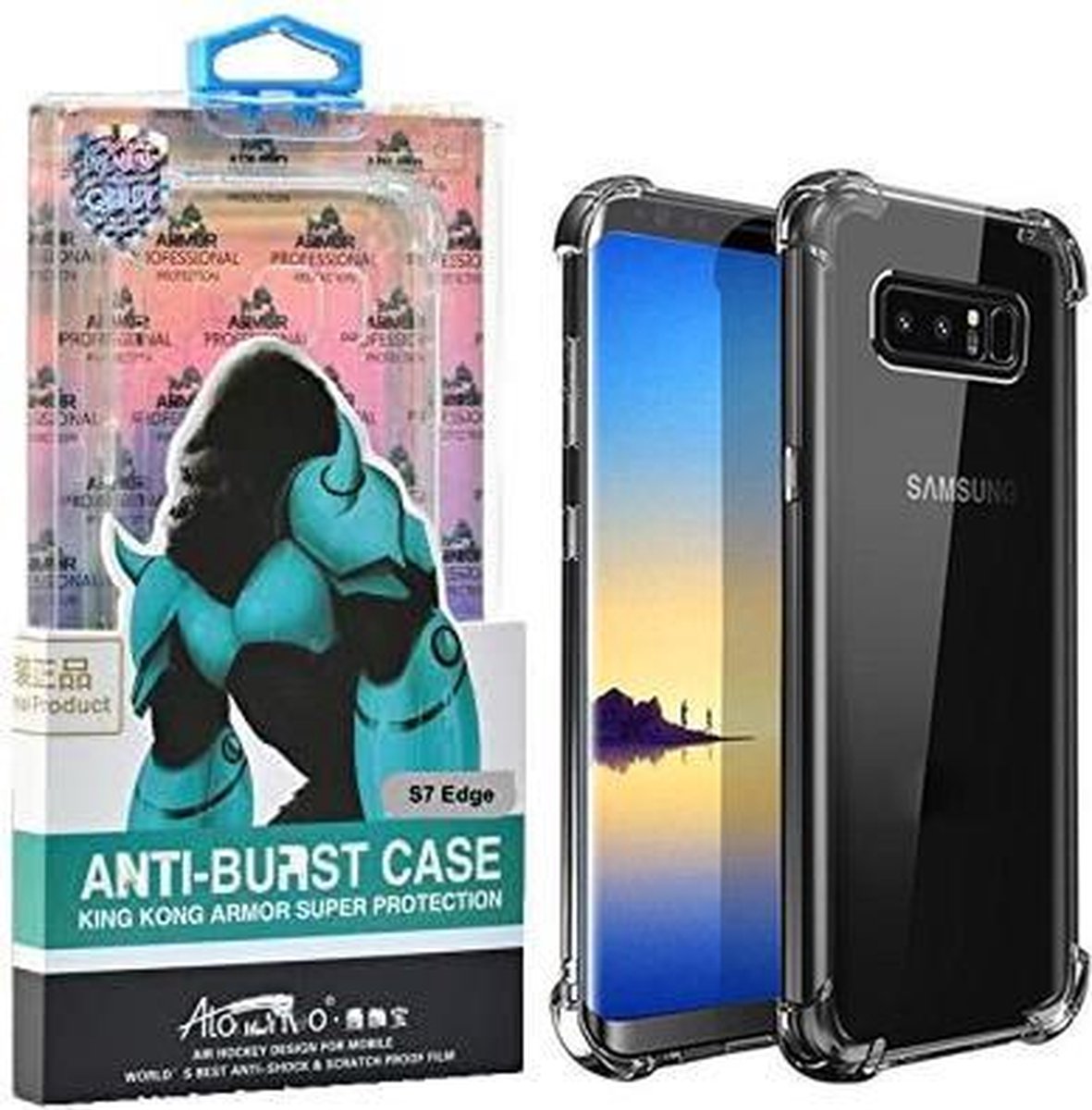 King Kong Armor - Anti-Burst Case voor Samsung Galaxy Note 8