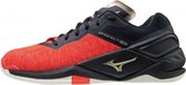 Mizuno Wave Stealth Neo - Sportschoenen - rood/zwart - maat 40