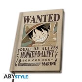[Merchandise] ABYstyle One Piece Notebook Luffy Wanted
