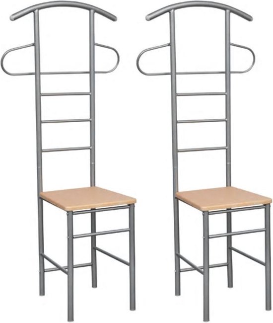 vidaXL - Dressboys - 2 - st - metaal