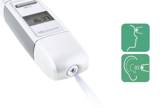 Niet modieus bewonderen tarwe Medisana FTD infrarood 3-in-1 thermometer | bol.com