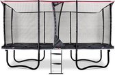 EXIT PeakPro trampoline rechthoek 275x458cm - zwart
