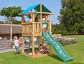 Houten Speeltoren voor de Kleine Tuin • Jungle Hut