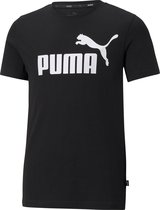 Puma Essentials kinder sport t-shirt - Zwart - Maat 152