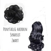 Hairbun & Ponytail SPARSET Haarstuk&Paardenstaart net echt haar
