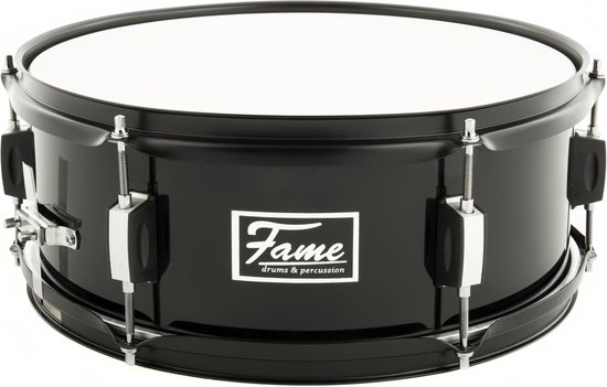 Foto: Fame marching basdrum 18x12 met tragegordel beater marching bass drum