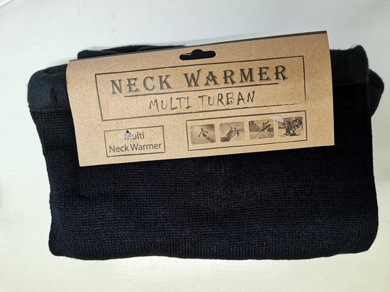 Pigment ego Aankondiging Multifunctionele morf warm sjaal zwart - Gezichtsmasker /  Nekwarmer-Sportcol Sjaal... | bol.com