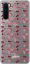 6F hoesje - geschikt voor OnePlus Nord -  Transparant TPU Case - Cherry's #ffffff