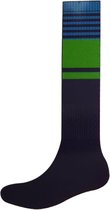 Chaussettes de sport d'équipe / Voetbal / Hockey / Tennis - Blauw / Vert - Taille 36/40 - Unisexe
