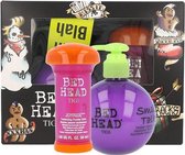 Tigi Bed Head Short Stuff Set, Styling Lotion 200ml + Texturing Cream 58ml