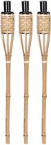 Esschert Design Tuinfakkel 6,1 X 62,6 Cm Bamboe Naturel 3 Stuks