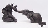 MadDeco - beeldje - twee - volwassen - olifanten