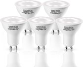 Aigostar LED A5 GU10 - 5x 3W 3000K - Blisterverpakking