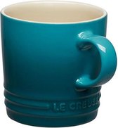 Le Creuset 6 koffiebekers in Deep Teal 0,2l