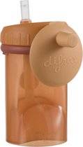 Difrax Rietjesbeker Pumpkin 250ml - 12mnd+