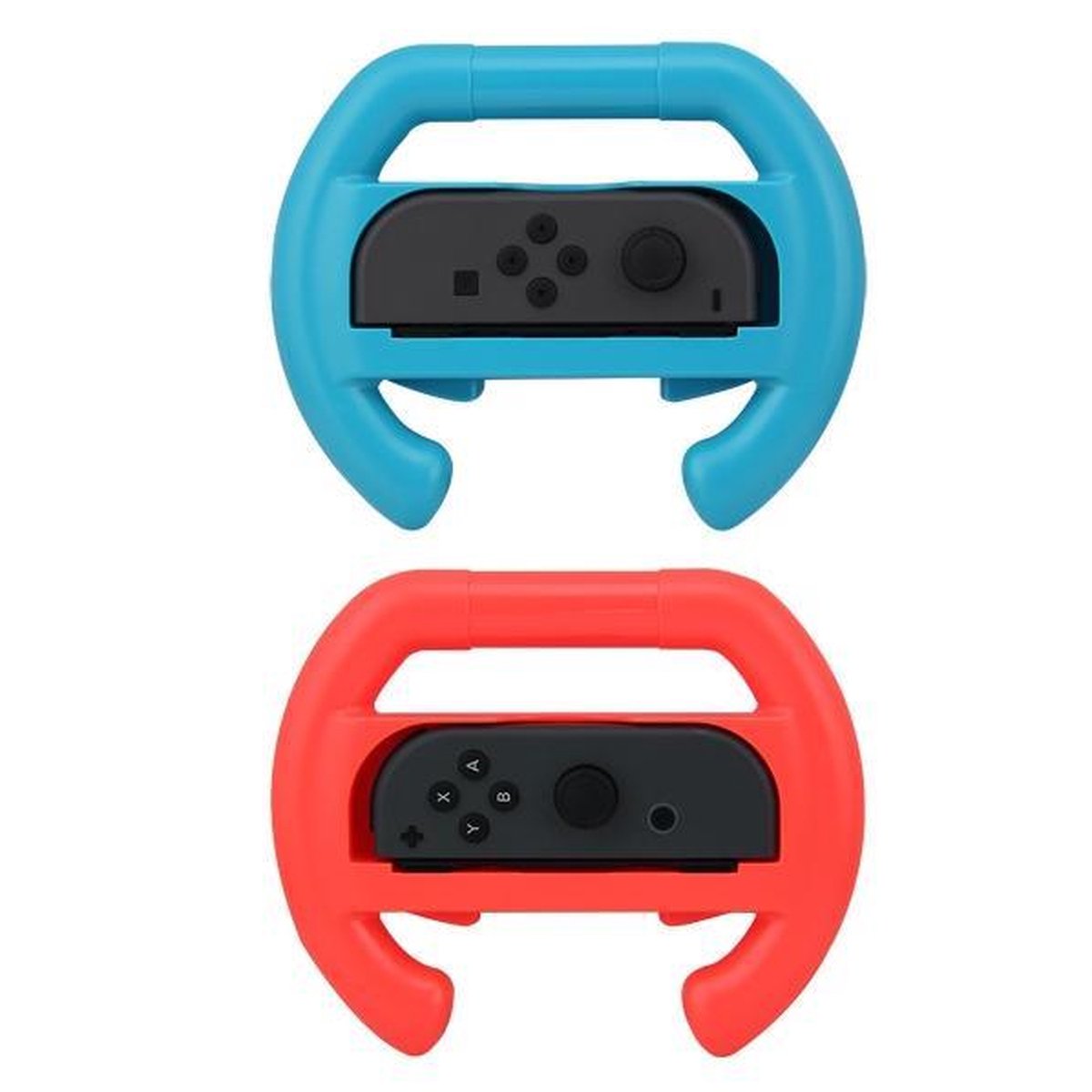 Joy-con Racestuur Set voor Nintendo Switch - Rood & Blauw