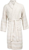 I2T Hamam badjas zonder Capuchon - Beige - S/M