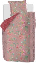 PiP Studio Jambo Flower Dekbedovertrek - Eenpersoons - 140x200/220 cm - Roze