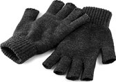 Beechfield 2-Pack Unisex Winterhandschoenen zonder vingers (
Charcoal) L/XL