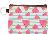 Juleeze Sleuteletui 11*8 cm Meerkleurig Kunstleer watermeloen Sleutelhanger Portemonneetje