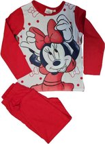 Minnie Mouse pyjama rood maat 110/116