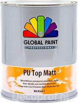 Global Paint PU Top Matt - 2,5 liter Wit