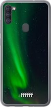 6F hoesje - geschikt voor Samsung Galaxy A11 -  Transparant TPU Case - Northern Lights #ffffff