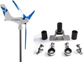 Wind Generator Silentwind Pro 12V 420 Watt + RVS Montageset boot