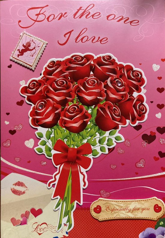 Cartes De Saint-Valentin "À Celui Que J'aime" - Lot Neuf, Marque Cherry Orchard