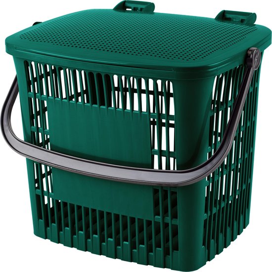 Ecodutch groen - incl. Compostbags - afvalemmertje gft - gft afvalbakje -  bio... | bol.com