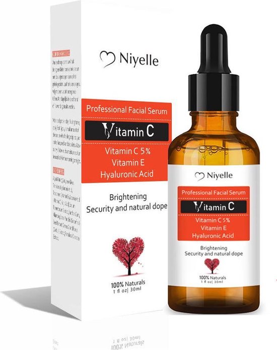 Sta in plaats daarvan op verlegen Nathaniel Ward Vitamine C Serum - Professional Facial Serum - 30ml | bol.com