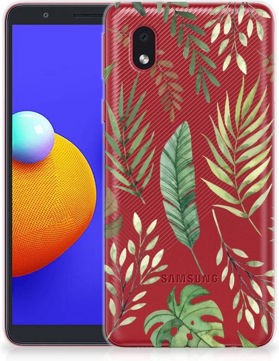 Samsung Galaxy A01 Core TPU Case Leaves