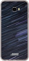 6F hoesje - geschikt voor Samsung Galaxy J4 Plus -  Transparant TPU Case - Moving Stars #ffffff