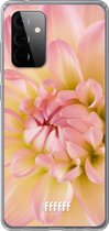 6F hoesje - geschikt voor Samsung Galaxy A72 -  Transparant TPU Case - Pink Petals #ffffff