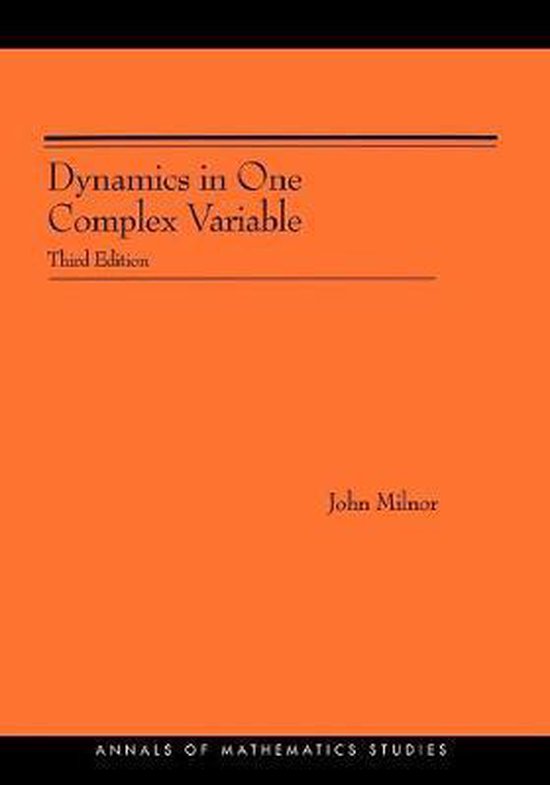 Dynamics in One Complex Variable. (AM160) 9780691124889 John