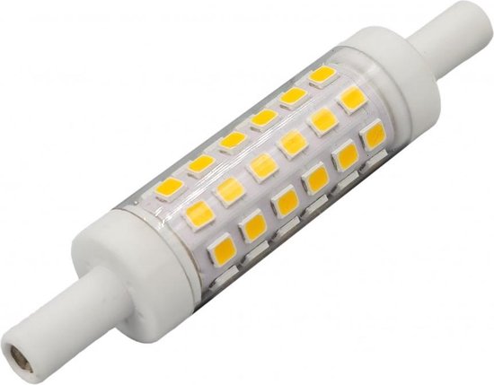 R7s staaflamp | 78x15mm | 5W=42W halogeenlamp - 500 Lumen | bol.com