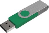 Venditio USB Twister - 2 GB - Groen - 10 stuks